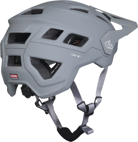 6D ATB-2T Helmet - Ascent - Gray Matte - M/L 23-0086