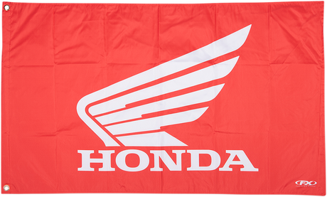 Bandera FACTORY EFFEX RV - Roja - Honda EL TAMAÑO ES 120 CM X 72 CM 22-45340 