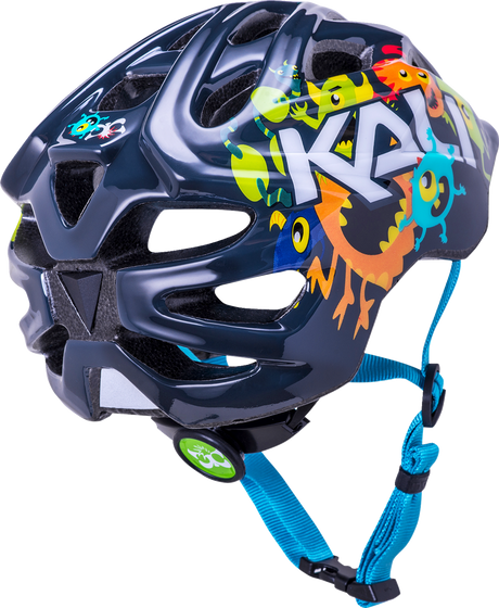 KALI Child Chakra Helmet - Monsters - Black - Small 0221020425