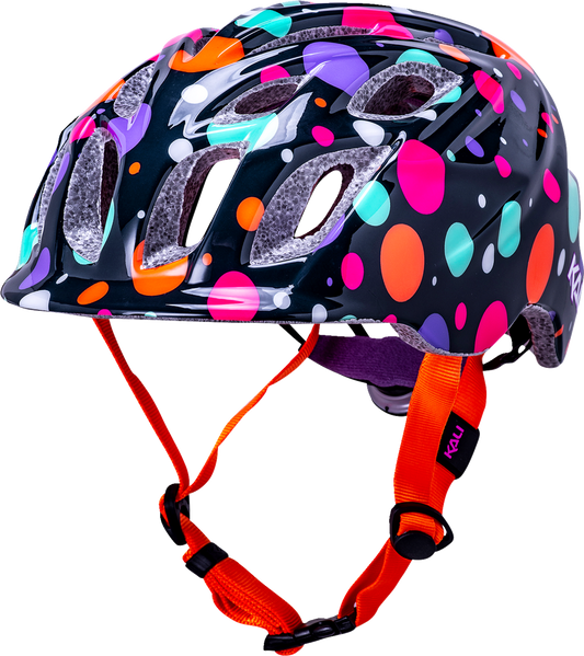 KALI Child Chakra Lighted Helmet - Confetti - Gloss Teal - XS 0221022134