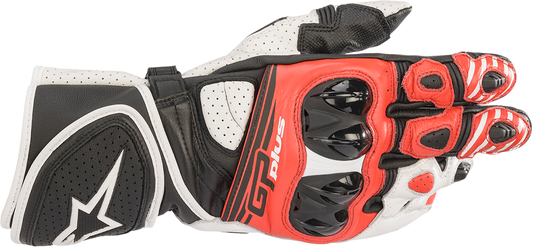ALPINESTARS GP Plus R v2 Gloves - Black/White/Red - XL 3556520-1304-XL