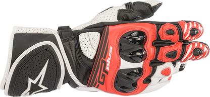 ALPINESTARS GP Plus R v2 Gloves - Black/White/Red - Large 3556520-1304-L