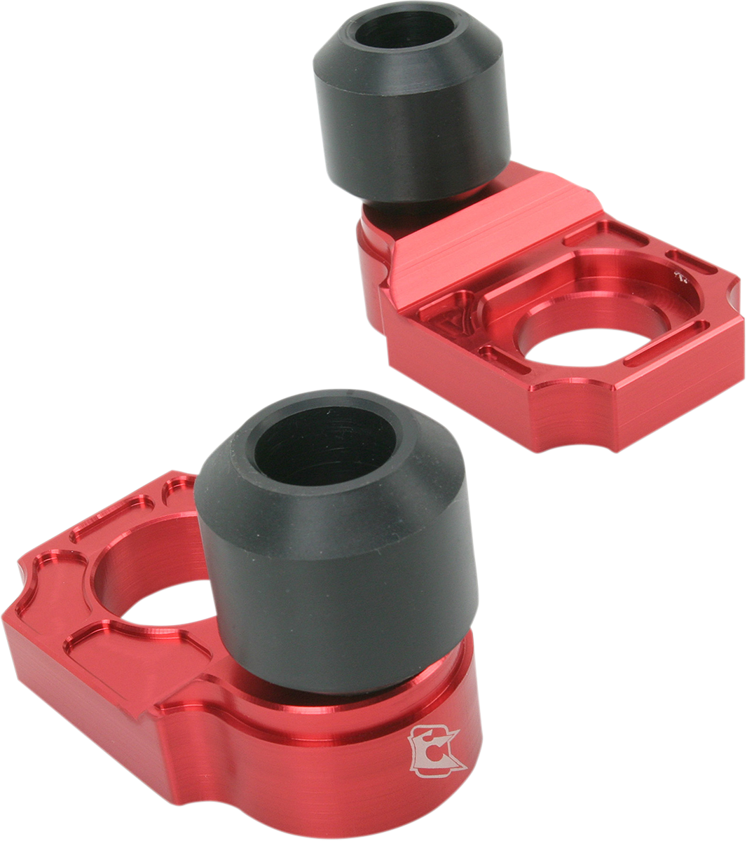 DRIVEN RACING Axle Block Sliders - BMW - Red DRAX-108-RD