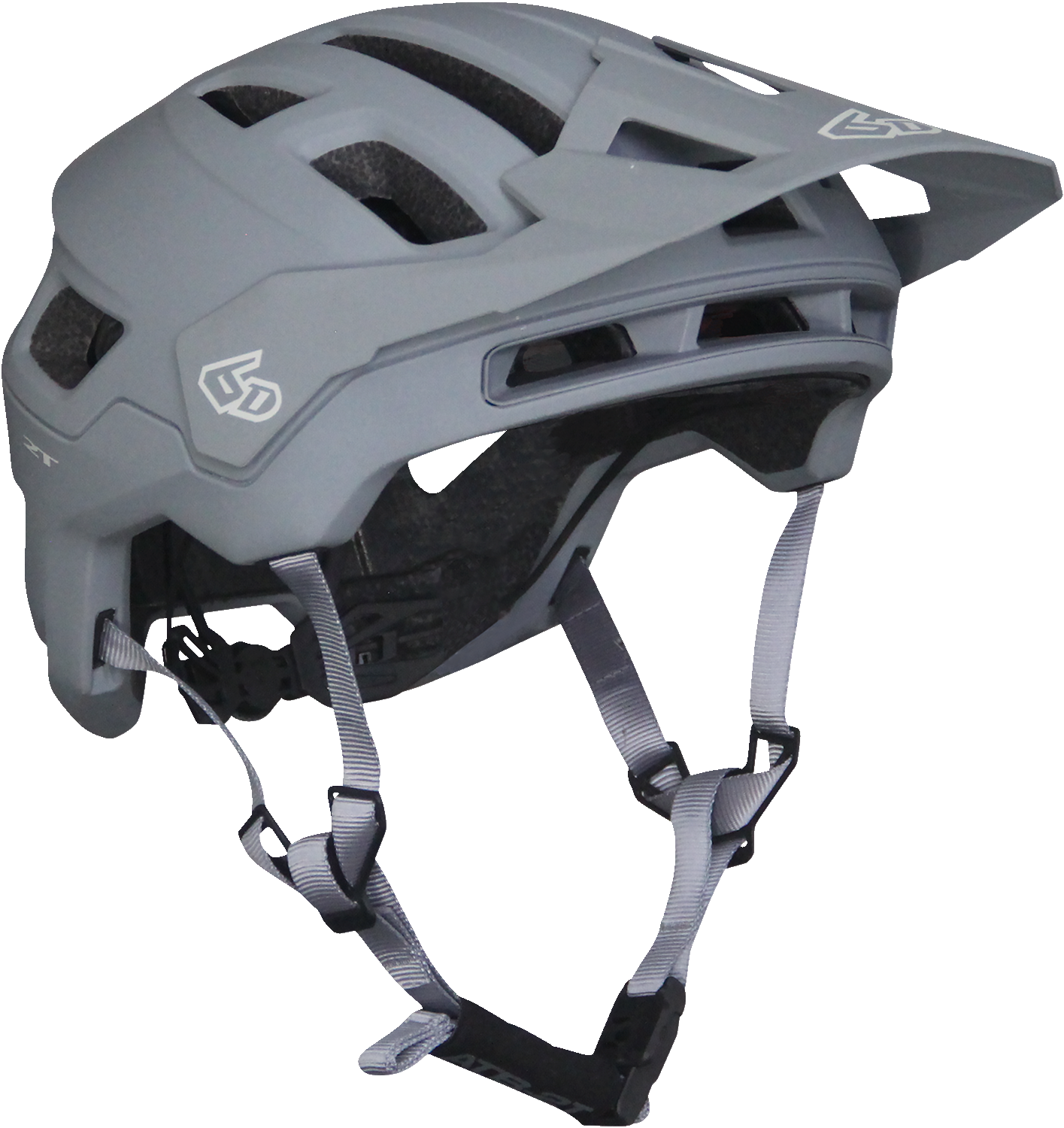 6D ATB-2T Helmet - Ascent - Gray Matte - XS/S 23-0084