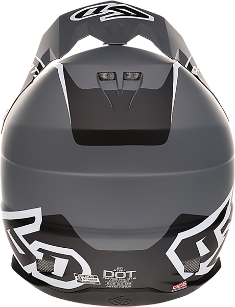 6D ATR-1 Helmet - Stealth - White - XL 10-4618