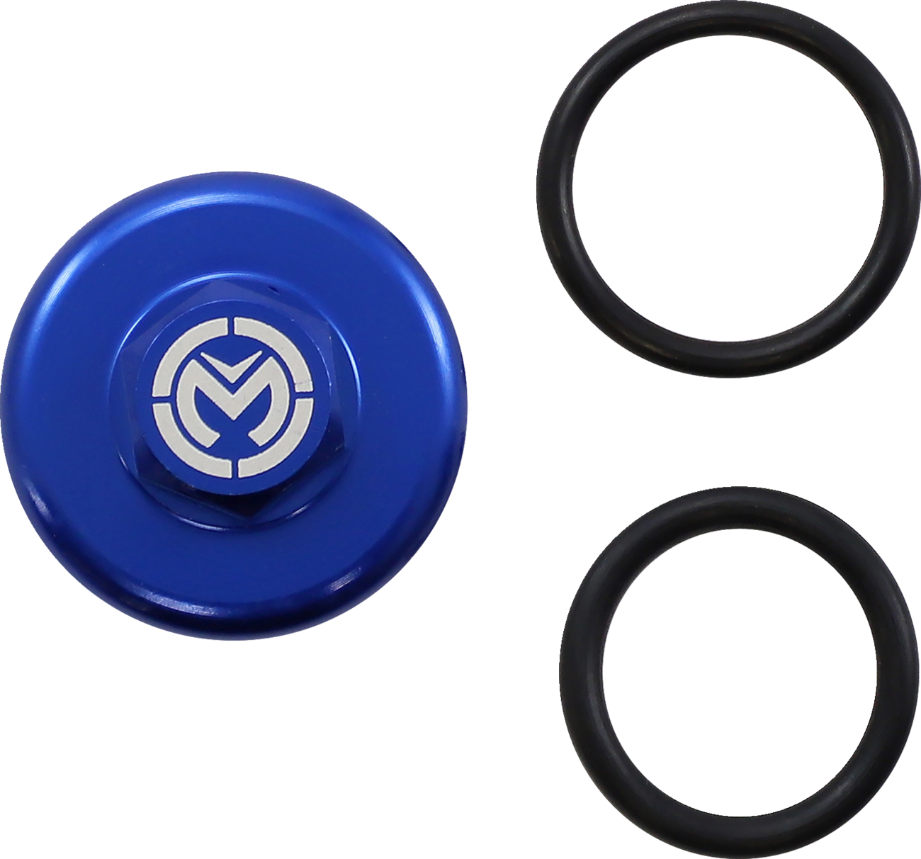 MOOSE RACING Oil Cap - Blue - Husqvarna T14-6301L