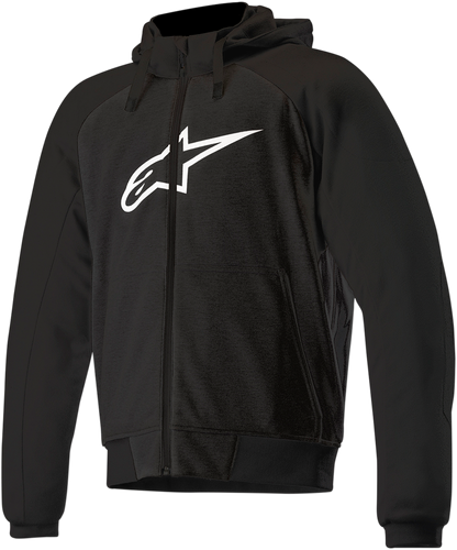 Sudadera con capucha deportiva ALPINESTARS Chrome - Negro - Mediano 4200918-10-M 