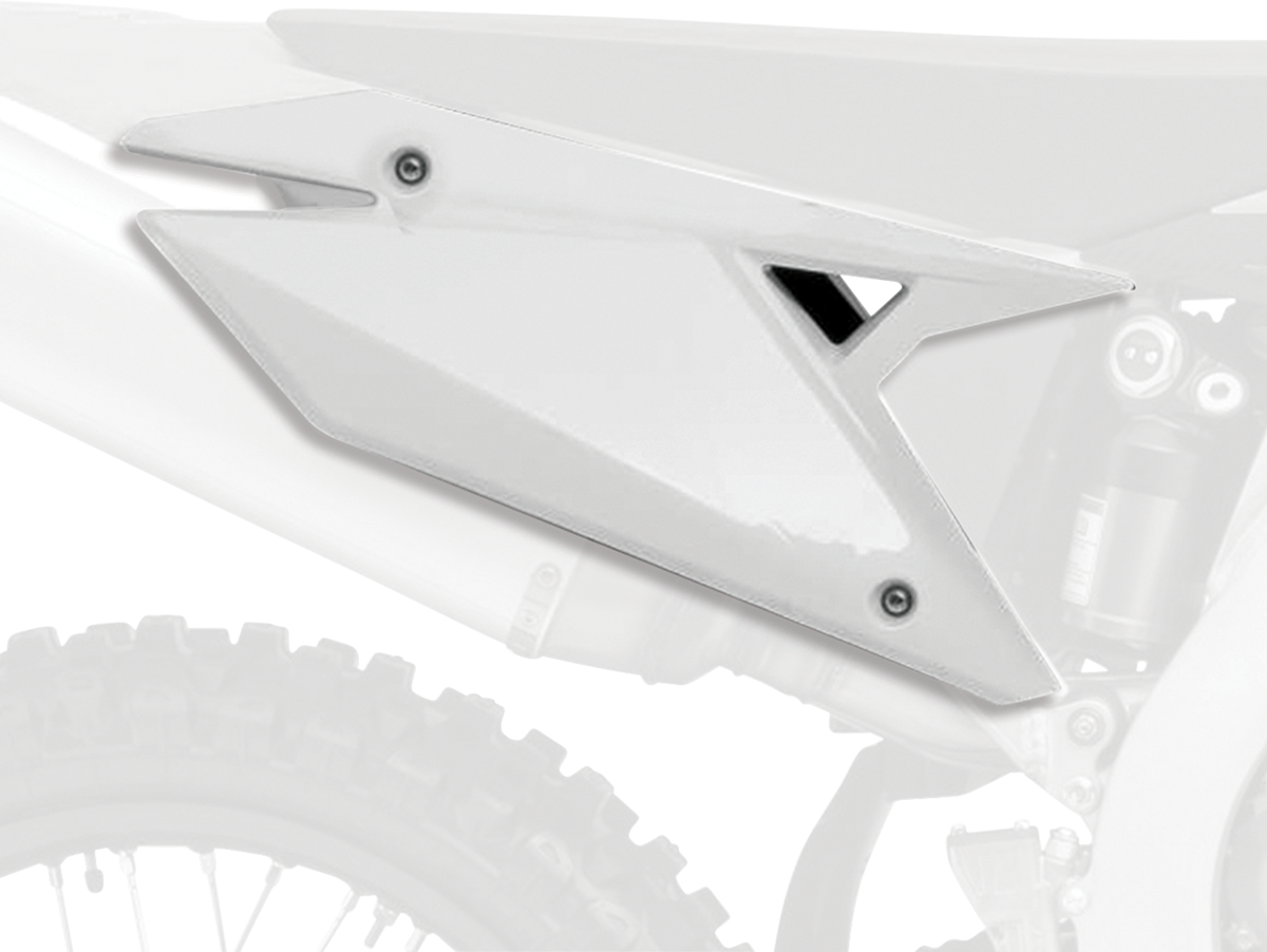 POLISPORT Side Panels - OEM White - RMZ 450 8421200002