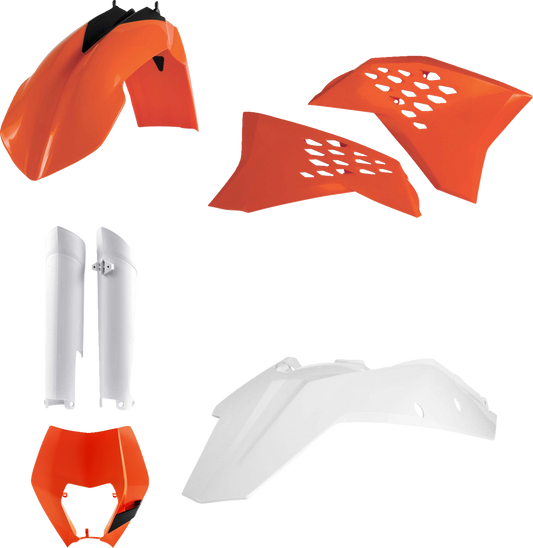 Kit de carrocería de repuesto completo ACERBIS - OEM naranja/blanco/negro 2205290145