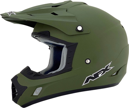 AFX FX-17 Helmet - Flat Olive Drab - Large 0110-4449