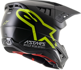 ALPINESTARS SM5 Helmet - Compass - Matte Black/Yellow Fluo - XL 8303321-1559-XL