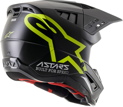 ALPINESTARS SM5 Helmet - Compass - Matte Black/Yellow Fluo - XL 8303321-1559-XL