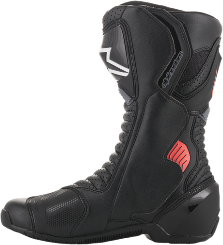 ALPINESTARS SMX-6 v2 Vented Boots - Black/Gray/Red - US 12 / EU 47 2223017-1133-47