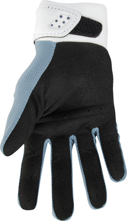 THOR Women's Spectrum Gloves - Starlight Blue/White - XL 3331-0267