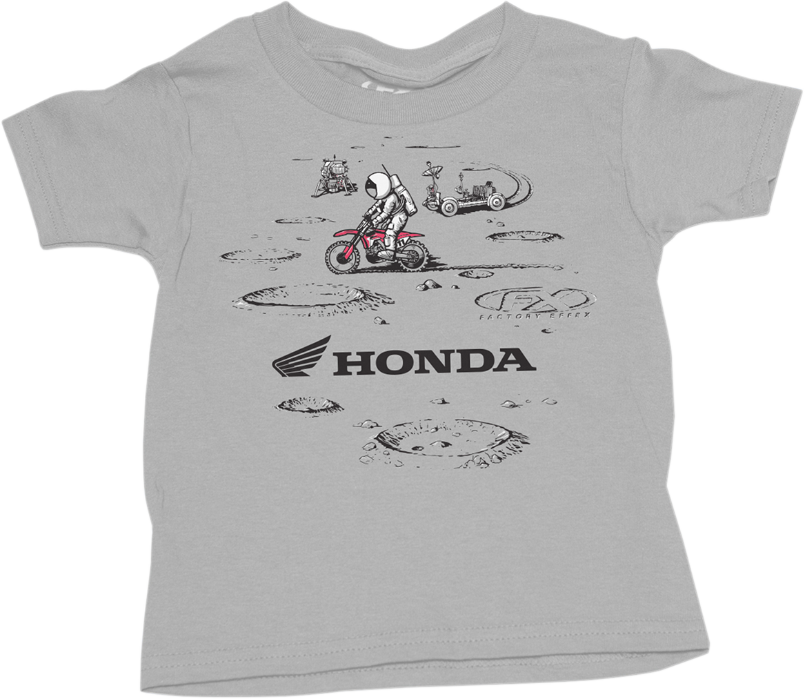 FACTORY EFFEX Toddler Honda Lunar T-Shirt - Charcoal - 4T 22-83324