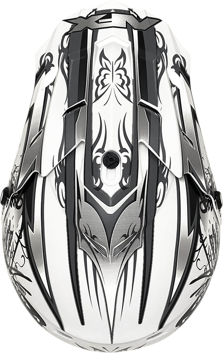 AFX FX-17 Helmet - Butterfly - Matte White - XS 0110-7126