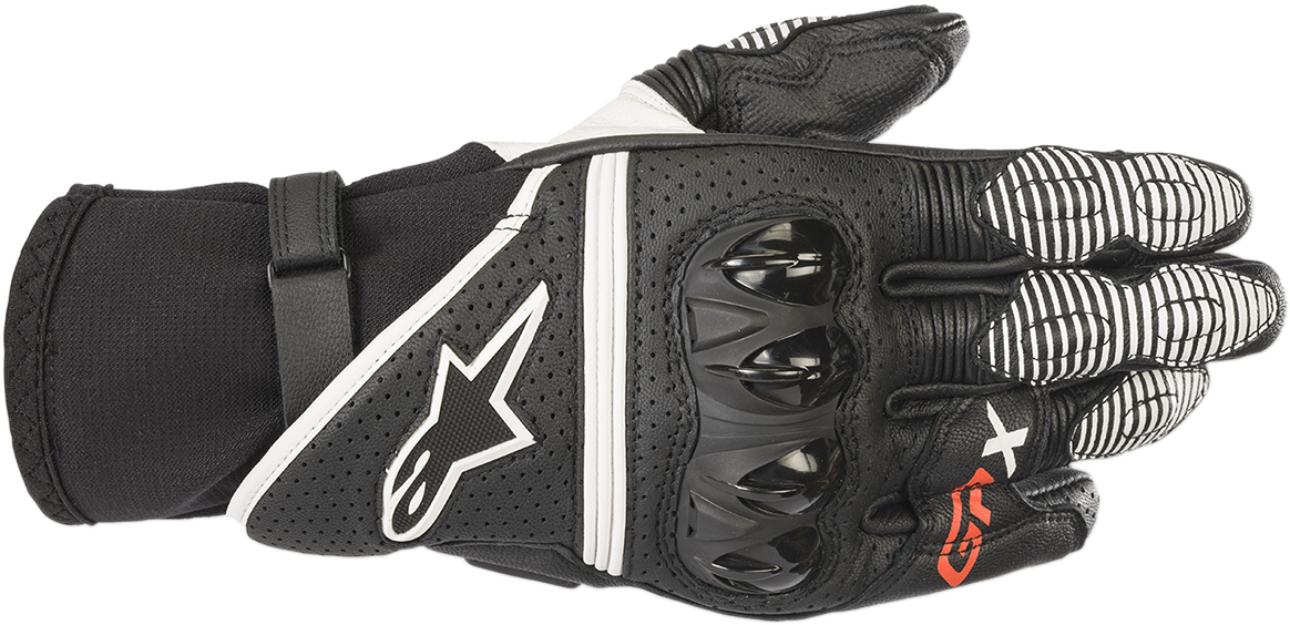 ALPINESTARS GPX V2 Gloves - Black/White - Medium 3567219-12-M