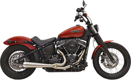 BASSANI XHAUST 2:1 Exhaust - Stainless Steel 1S72SS