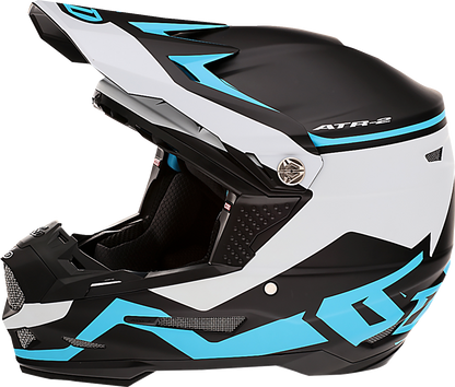 6D ATR-2 Helmet - Drive - Cyan - Large 12-2727