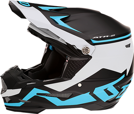 6D ATR-2 Helmet - Drive - Cyan - Large 12-2727
