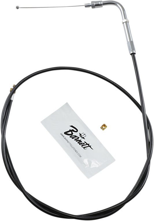 Cable del acelerador BARNETT - +6" - Negro 101-30-30901-06 