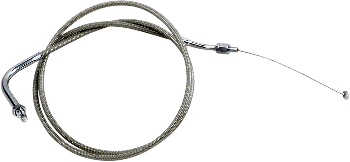 MOTION PRO Throttle Cable - Push - XV19 - Stainless Steel 65-0302