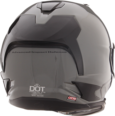 6D ATS-1R Helmet - Gloss Gray - Small 30-0975