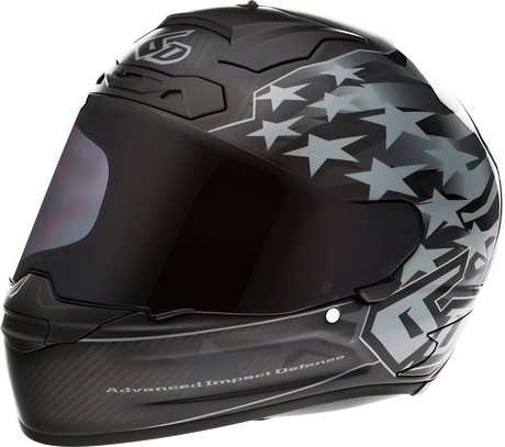 6D ATS-1R Helmet - Patriot - Black - Small 30-0605