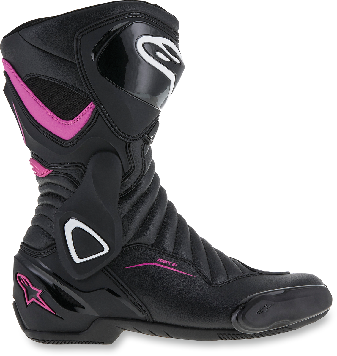 Botas con ventilación ALPINESTARS SMX-6 v2 - Negro/Rosa/Blanco - EE. UU. 8 / UE 39 2223117-1132-39