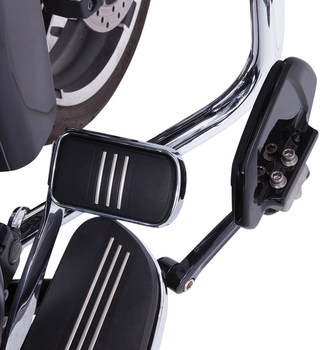 Placa CIRO Twin Rail - Con adaptador - Negro 60221 