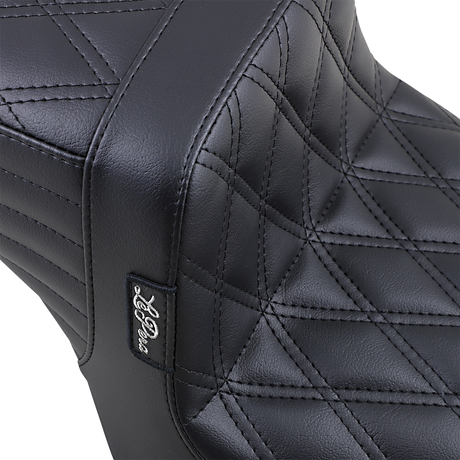 LE PERA Tailwhip Seat - Double Diamond - Black - XL '10-'22 LK-586DD
