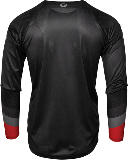 THOR Assist Jersey - Long-Sleeve - Black/Gray - Large 5120-0053
