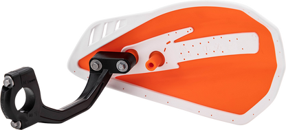 CYCRA Handguards - Cyclone - Orange/White 1CYC-0056-203