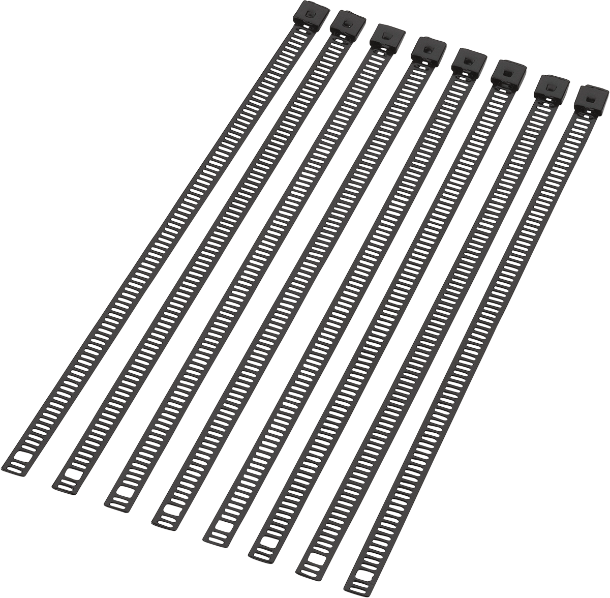 MOOSE RACING Cable Tie - Black - 8" - 8 Pack 304-0510