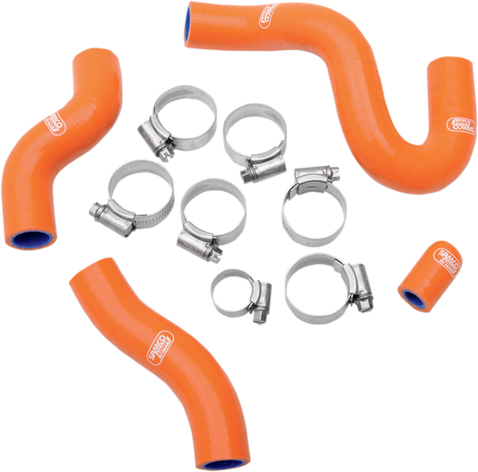 MOOSE RACING Race Fit Radiator Hose Kit - Orange - KTM MBU-KTM-47-OR