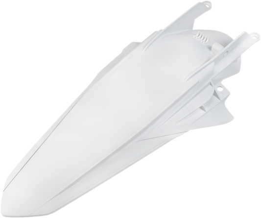 UFO MX Rear Fender - KTM White KT04091042