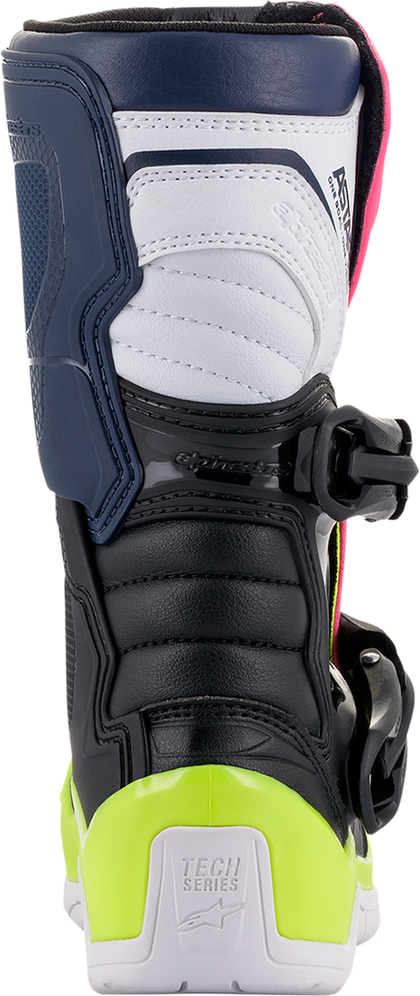 ALPINESTARS Tech 3S Boots - Black/Blue/Pink - US 12 2014518-1176-12