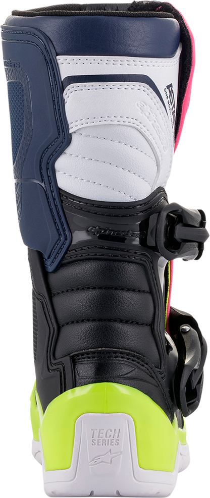 ALPINESTARS Tech 3S Boots - Black/Blue/Pink - US 11 2014518-1176-11