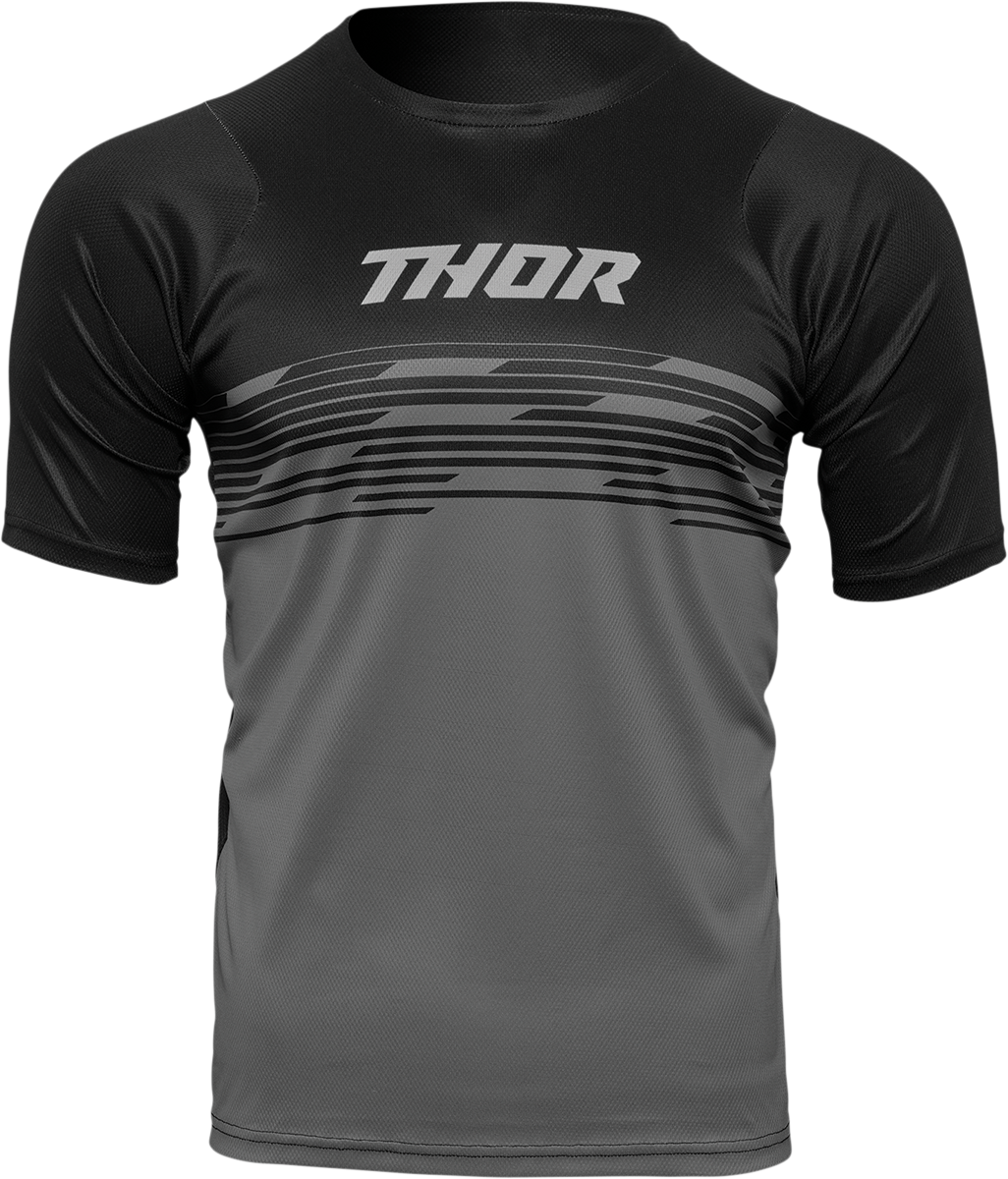 THOR Assist Shiver Jersey - Black/Gray - Medium 5120-0170