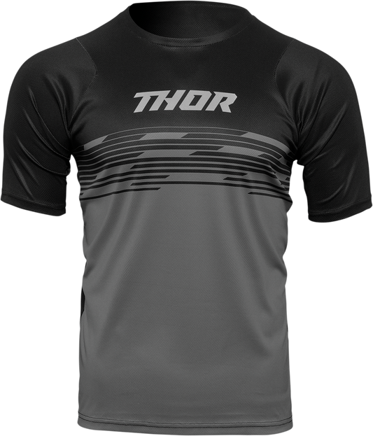 Camiseta THOR Assist Shiver - Negro/Gris - XL 5120-0172 