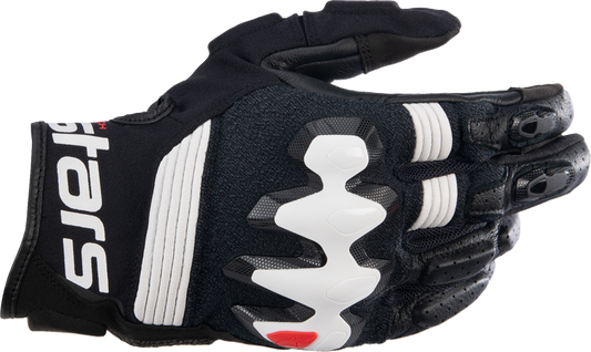 ALPINESTARS Halo Gloves - Black/White - 2XL 3504822-12-2X