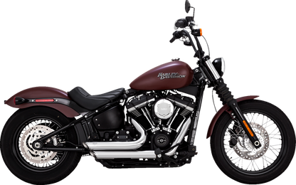 VANCE & HINES Shortshots Staggered Exhaust System - Chrome 17333