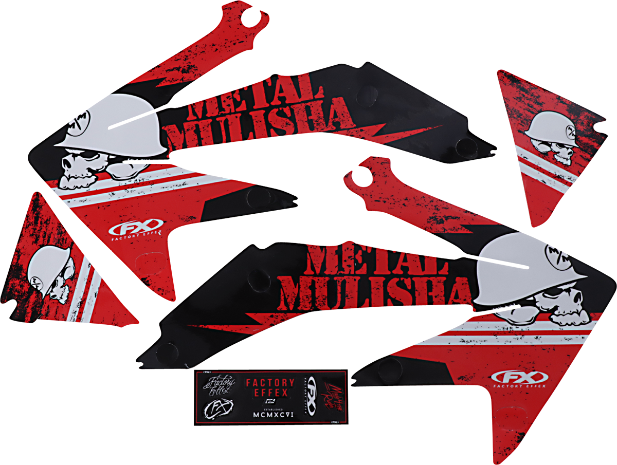Kit gráfico FACTORY EFFEX Metal Mulisha - Honda 23-11334 