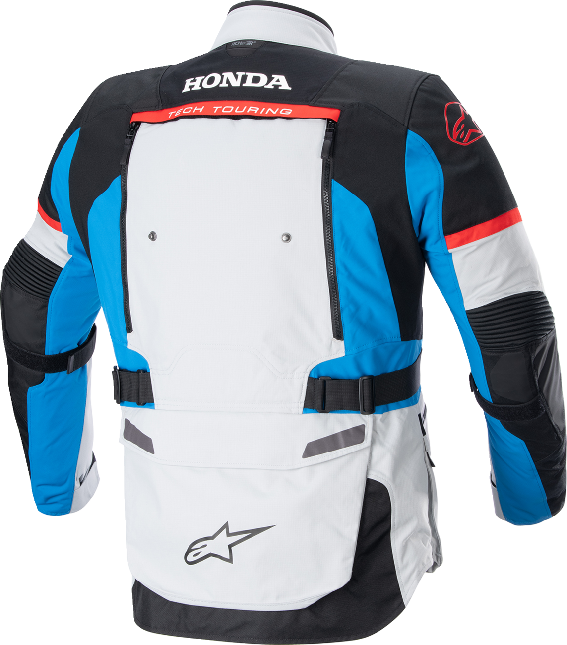 Chaqueta ALPINESTARS Honda Bogot Pro Drystar - Gris/Negro/Rojo/Azul - Pequeña 3206723-9173-S 