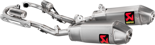 AKRAPOVIC Evolution Line Exhaust System CRF250R /RX 2018-2021 S-H2MET12-CIQTA 1820-1982