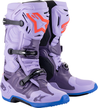 ALPINESTARS Tech 10 Boots - Laser Purple - US 9 2010020-398-9