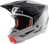 ALPINESTARS SM5 Helmet - Rayon - Gray/Black/Silver - Medium 8304121-928-MD