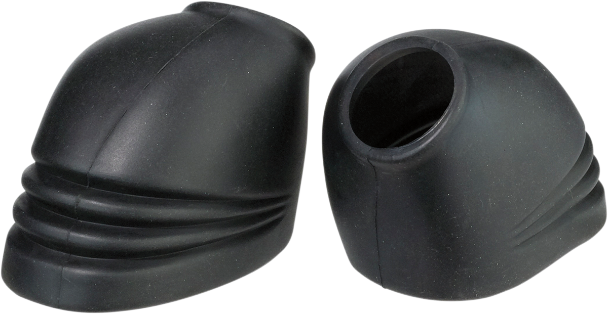 MOOSE RACING Footpeg Protectors - Black 202-8500