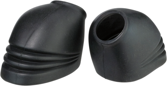 MOOSE RACING Footpeg Protectors - Black 202-8500