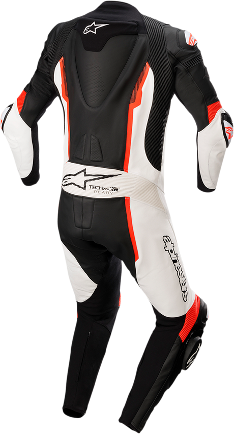 ALPINESTARS Missile v2 - 1-Piece Suit - Black/White/Red Fluorescent - US 48 / EU 58 3150122-1231-58